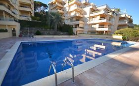 2924 Apartamento En S'Agaro Urb. Les Brises, Vistas Al Mar, Piscina Y Parking